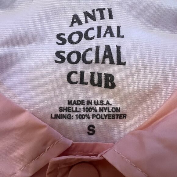 Anti Social Social Club ASSC Feel 4 U Coaches Jacket - Picture 6 of 8